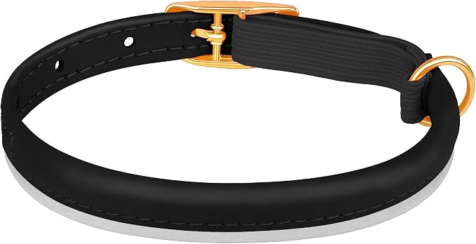 OOPSDOGGY Rolled Leather Cat Collar - Image 2