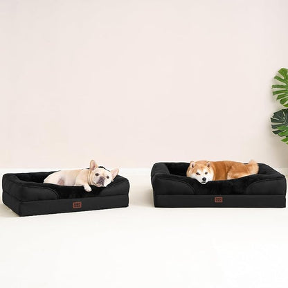 EHEYCIGA Orthopedic Dog Bed for Large Sized Dog, Waterproof Liner & Washable - Image 8