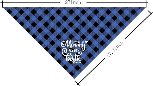 Dog Bandana, My Dad is My Hero, Dogs Scarf Classical Printing, Dogs Scarf - Image 2