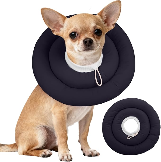 IDOMIK Dog Recovery Collar, Waterproof Soft Dog Cone After Surgery, Comfy by IDOMIK