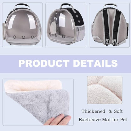 Portable Small Animal Backpack Travel Breathable Pet Carrier Bag Cages - Image 6