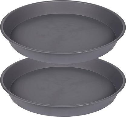 2 Pack of Bird Bath Bowl 12", 1.6" Depth, 10 12 inch Birdbath Bowls Dish Only by Bleuhome