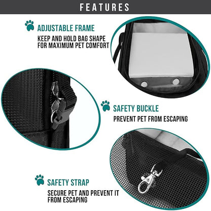 PetAmi Dog Purse Carrier for Small Dogs, Airline Approved Soft Sided Pet Carrier - Image 5