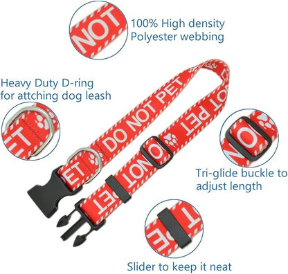 Dog Collar for DO NOT PET, Sturdy Durable - Image 3