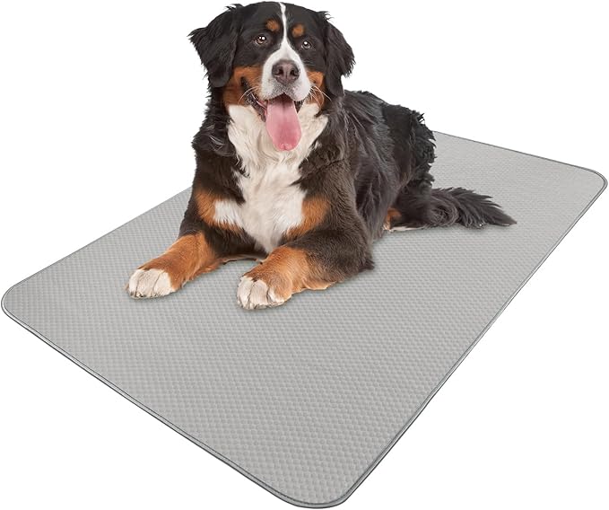 Summer Dog Cooling Mat Washable Ice Silk Self Cool Pad by Buvlnee