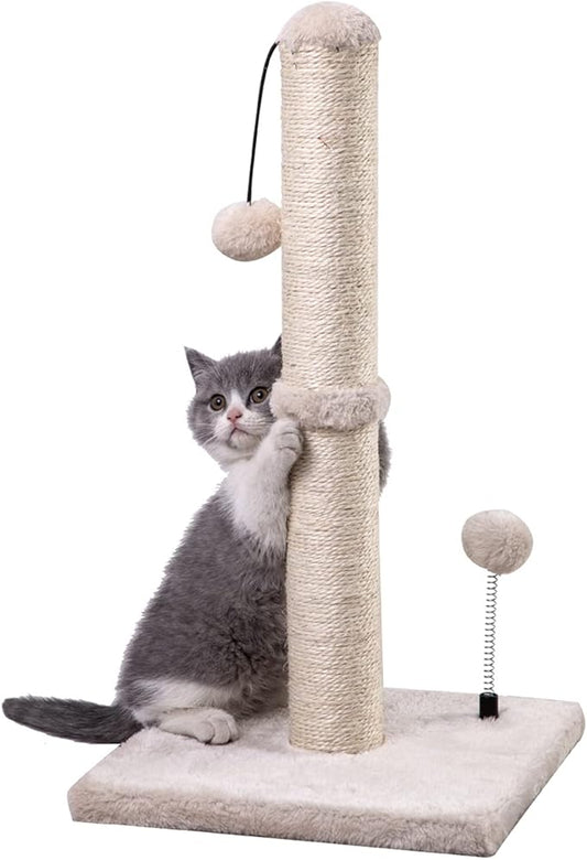 MECOOL Cat Scratching Post Premium Basics Kitten Scratcher Sisal Scratch Posts by MECOOL