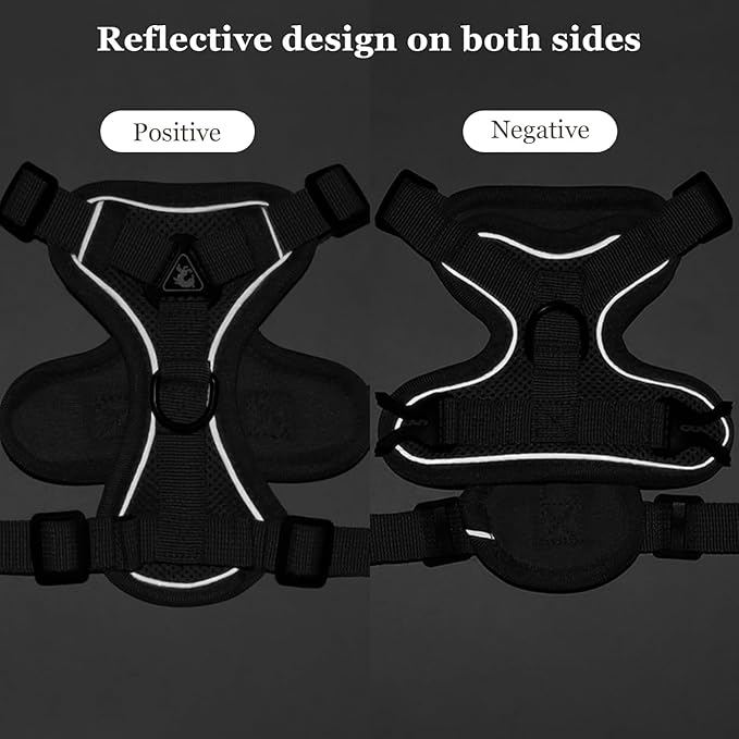 Wanheart Summer cat Chest Harness and Leash, Anti-Escape Adjustable Soft mesh - Image 4