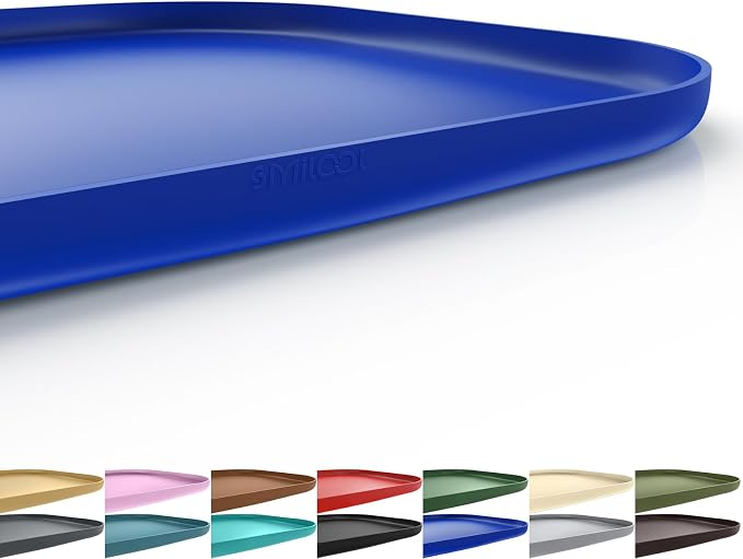 Silicone Pet Feeding Mat with Raised Edge by smilool