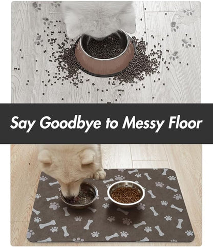 MontVoo Dog Food Mat-Pet Feeding Mat - Image 3