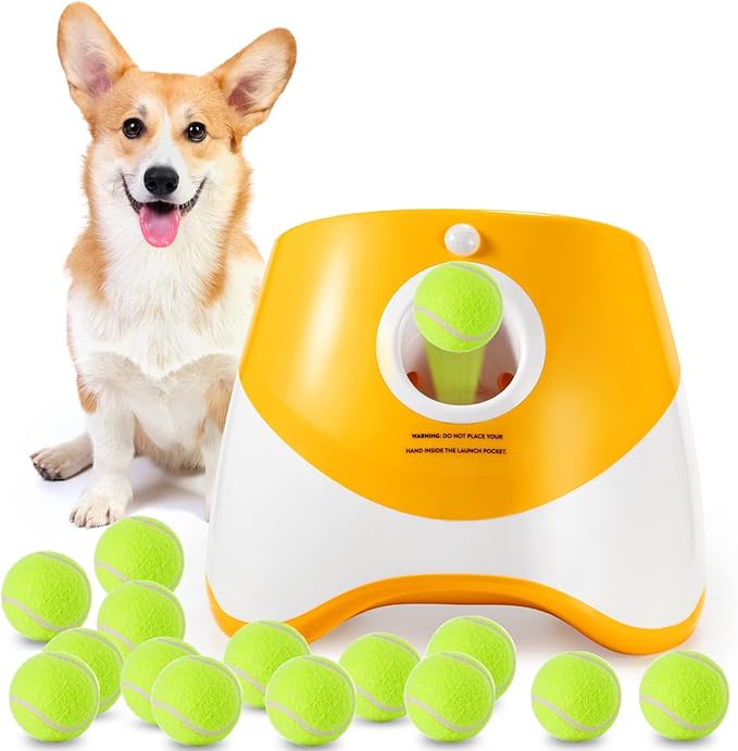 Automatic Dog Ball Launcher, Dog Ball Thrower by Unknown