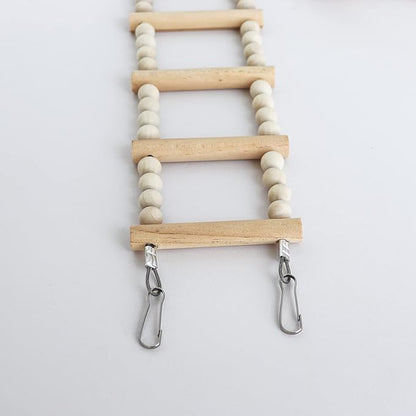 Bird Ladder Bridge, Wooden Pet Hamster Climbing & Swing Toys, Cage Accessories - Image 5