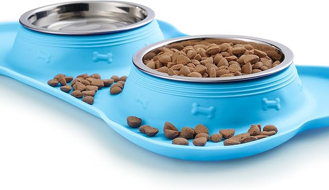 Hubulk Pet Dog Bowls 2 Stainless Steel Dog Bowl - Image 5