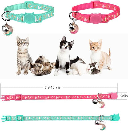 Baeuppit 2PCS Breakaway Cat Collars - Image 5
