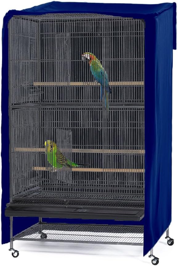 PONY DANCE Pets Product Universal Birdcage Cover Blackout & Breathable Birdcage by PONYDANCE