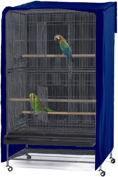 PONY DANCE Pets Product Universal Birdcage Cover Blackout & Breathable Birdcage by PONYDANCE