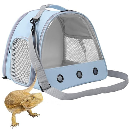 Bearded Dragon Travel Carrier, Lizards Cage, Small Animal Bag by WEVONIGU
