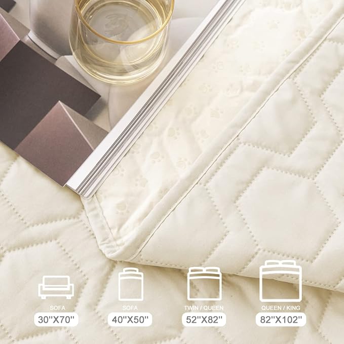 Waterproof and Anti-Slip Dog Bed Cover and Pet Blanket Sofa Pet Bed Mat ，car - Image 6