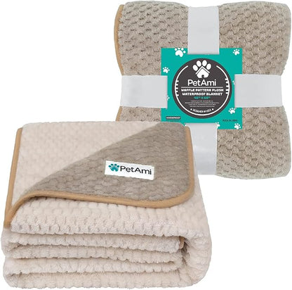 PetAmi Waterproof Dog Blanket, Leakproof Puppy Blanket - Image 2