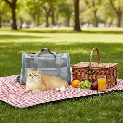 Cat Carrier Pet Dog Carrier Airline Approved - Image 7