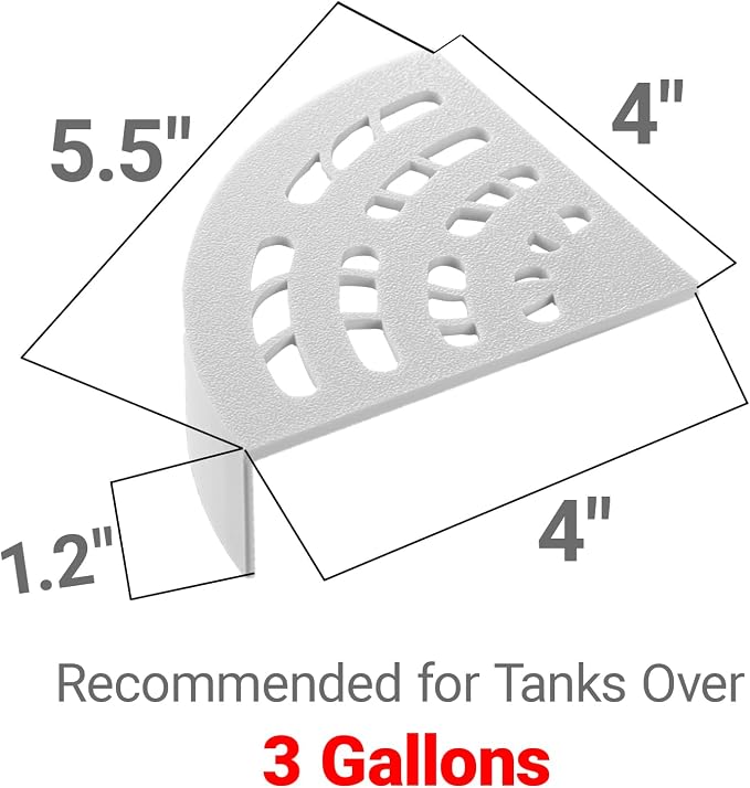 Shrimp Cave 2-Pack – Space-Saving Fan-Shaped Aquarium Cave Decor - Image 6