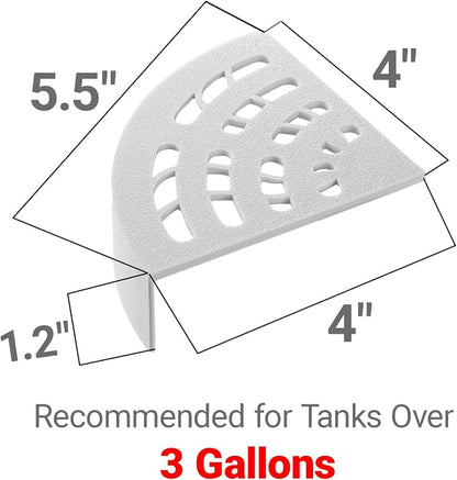 Shrimp Cave 2-Pack – Space-Saving Fan-Shaped Aquarium Cave Decor - Image 6