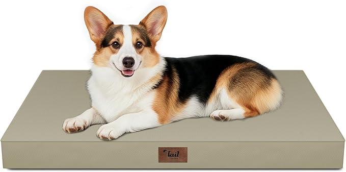Large Outdoor All Weather Dog Bed, Waterproof Pet Bed by TailStories