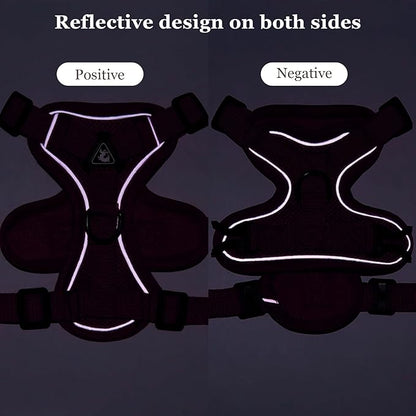 Wanheart Summer cat Chest Harness and Leash, Anti-Escape Adjustable Soft mesh - Image 3