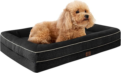 Waterproof Memory Foam Dog Beds by TaiBest