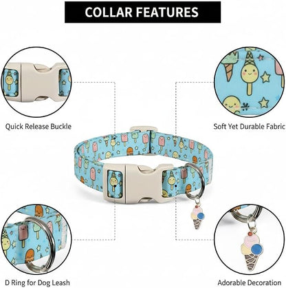 Cute Dog Collar, Girl Boy Dog Collar - Image 4