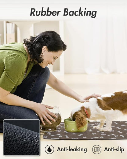 MontVoo Dog Food Mat-Large Pet Feeding Mat - Image 6