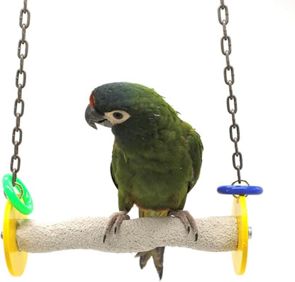 Sweet Feet and Beak Roll Bird Swing by Sweet+Feet+%26+Beak