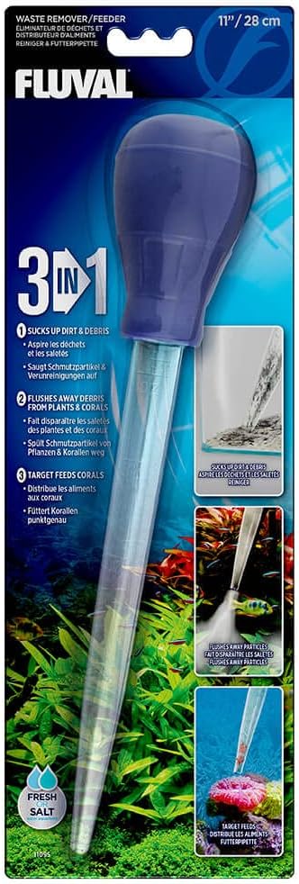 Fluval Aquarium Waste Remover/Feeder by Fluval