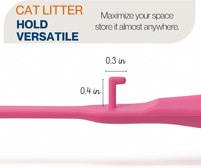 Small cat Litter Scooper with Holder: Perfect - Image 2
