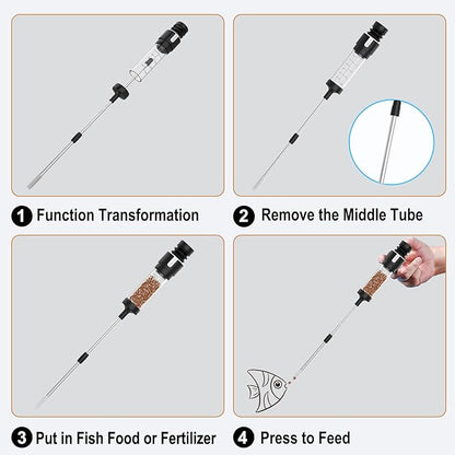 Carefree Fish Aquarium Precision Siphon Pipette Upgraded Turkey Baster Waste - Image 5