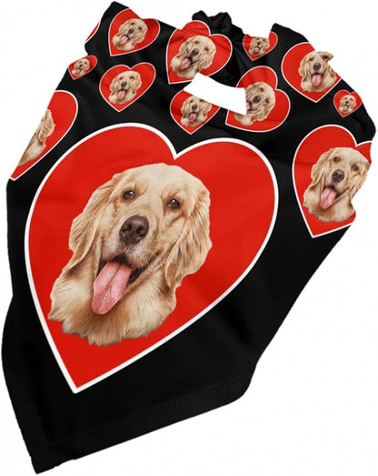 Custom Dog Bandana for Cat Dog Pet Add Your Design Personalized Neckwear - Image 7