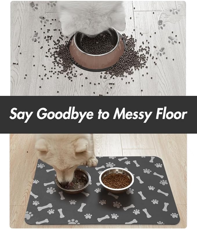 MontVoo Dog Food Mat-Pet Feeding Mat - Image 3