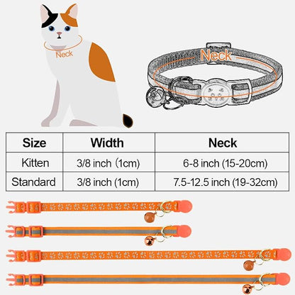 Taglory Reflective Cat Collar Breakaway - Image 6