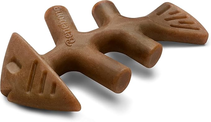Benebone Fishbone Durable Dog Chew Toy by Benebone