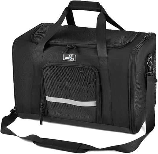 Dog Carriers for Small Dogs, Cat Carrier Travel, Expandable, Collapsible by Petshome