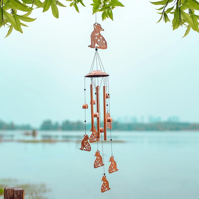 French Bulldog Wind Chimes for Outside, Dog Gifts for Women/Men/Sympathy - Image 7