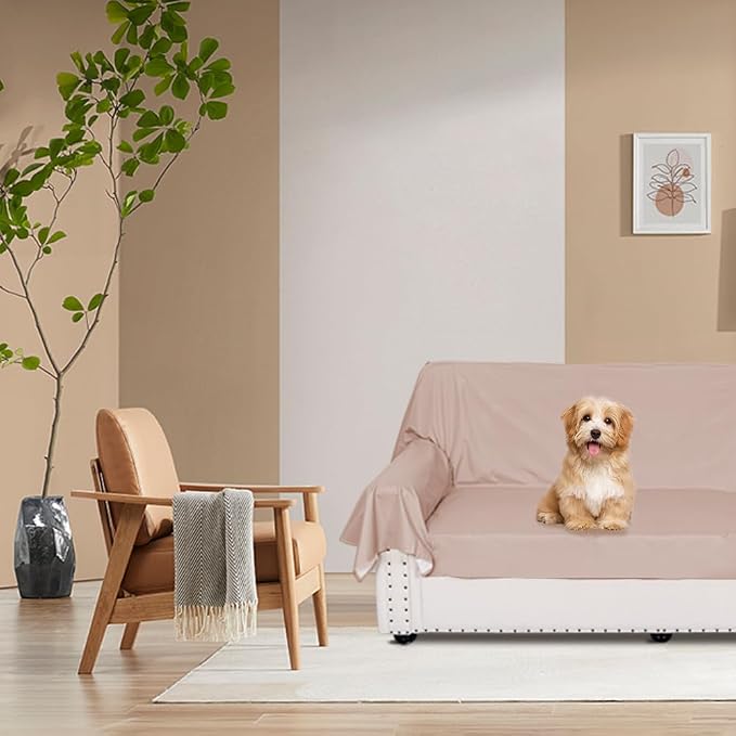 DUJUIKE Waterproof Bed Cover for Dog and Cats, Pet Hair Resistant Bed Sheet - Image 5