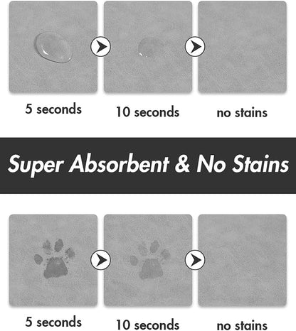 Absorbent Dog Food Mat-Dog Cat Mat - Image 2