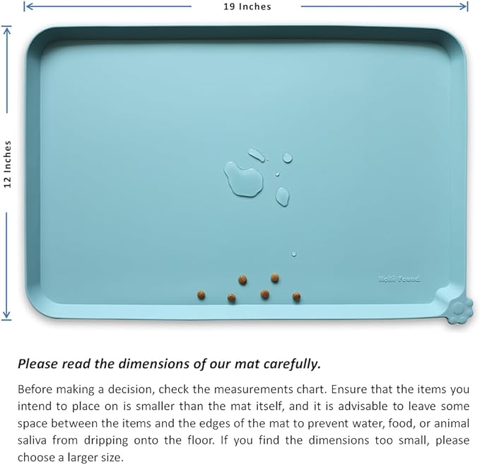 Hoki Found Silicone Non Slip Pet Food Mats - Image 5