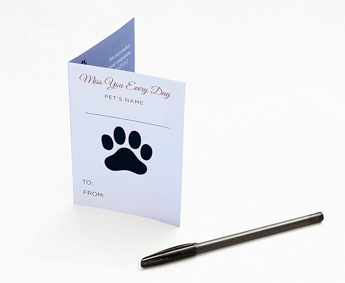 Pawprints Left by You Personalized Pet Memorial Blanket - Image 5
