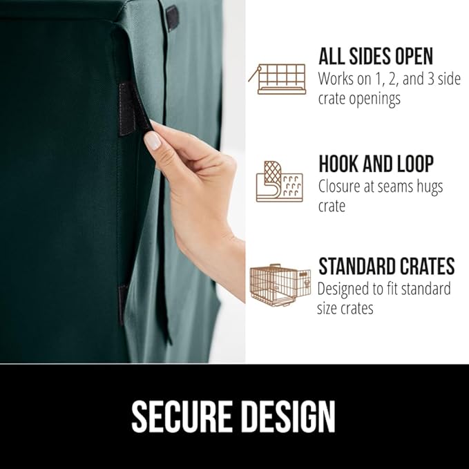 GORILLA GRIP Dog Crate Covers Compatible - Image 5