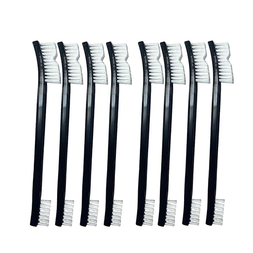 Anti-Static Nylon Bristles Deep Clean Soft Cleaning Brush: 8 Nylon Brushes by Unknown