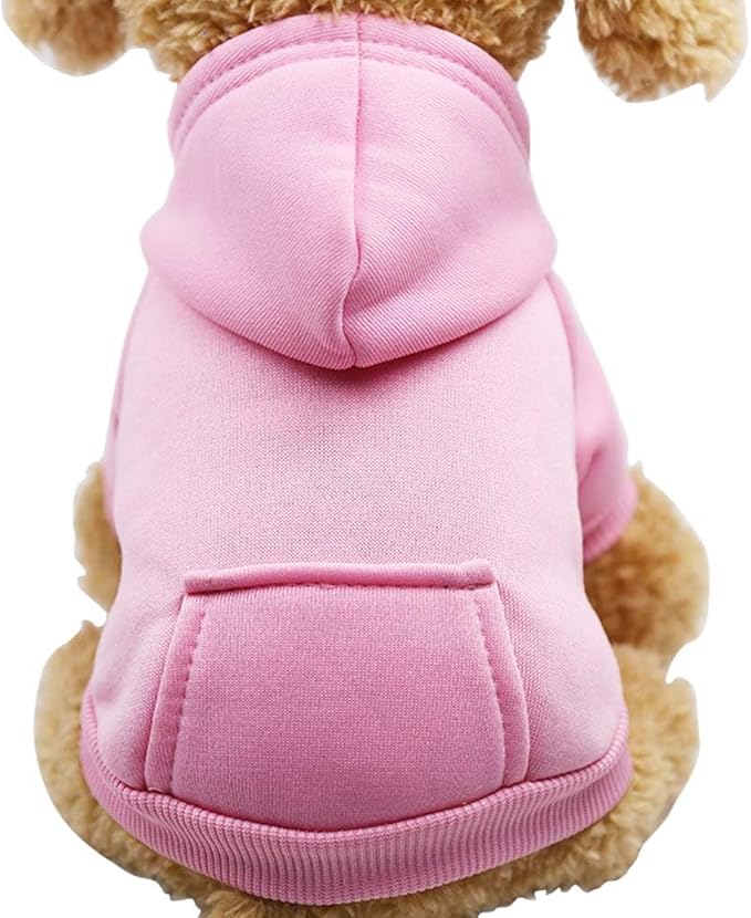 Jecikelon Winter Dog Hoodie Sweatshirts by Jecikelon