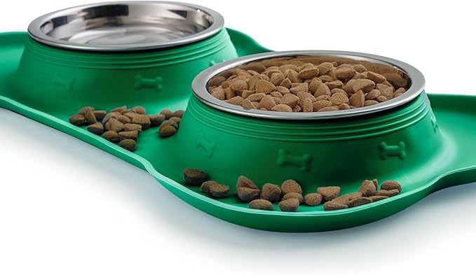 Hubulk Pet Dog Bowls 2 Stainless Steel Dog Bowl - Image 5