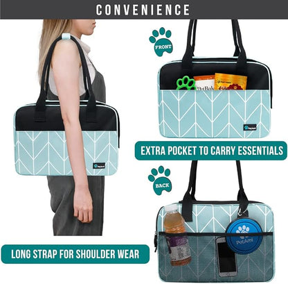 PetAmi Dog Purse Carrier for Small Dogs, Airline Approved Soft Sided Pet Carrier - Image 6
