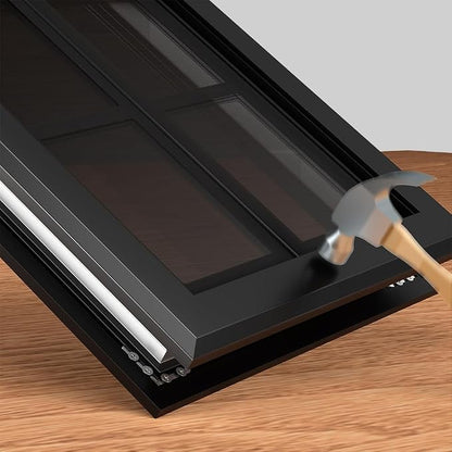 【PATAPLUS】 Aluminum French Large Dog Door, Strong Double Magnetic Flaps - Image 3